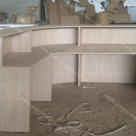 Quầy Lễ Tân Thấp Sơn QLTT S07